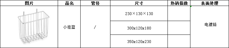 小掛籃定制